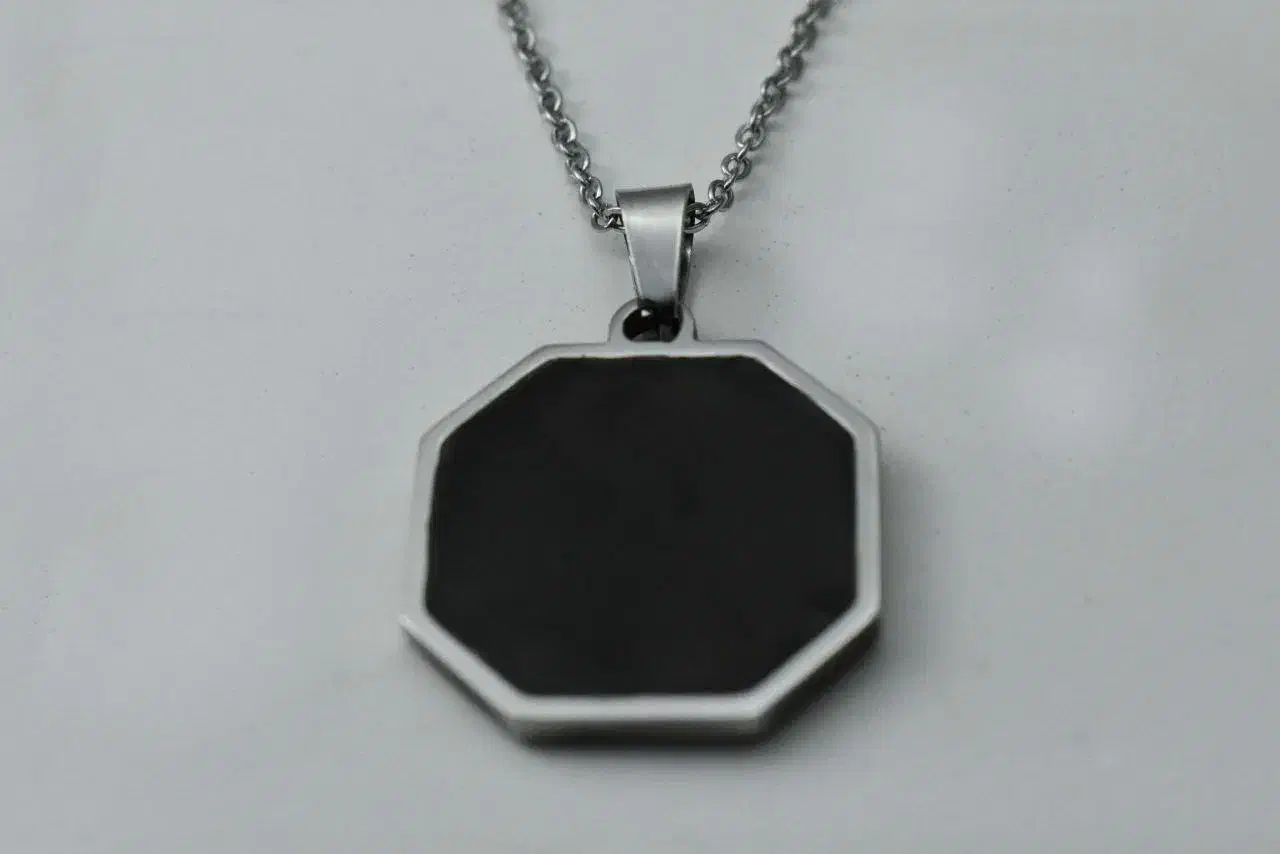 گردنبند حرارتی عکس دار با زنجیر استیل|بدلیجات|دشتابی, |دیوار