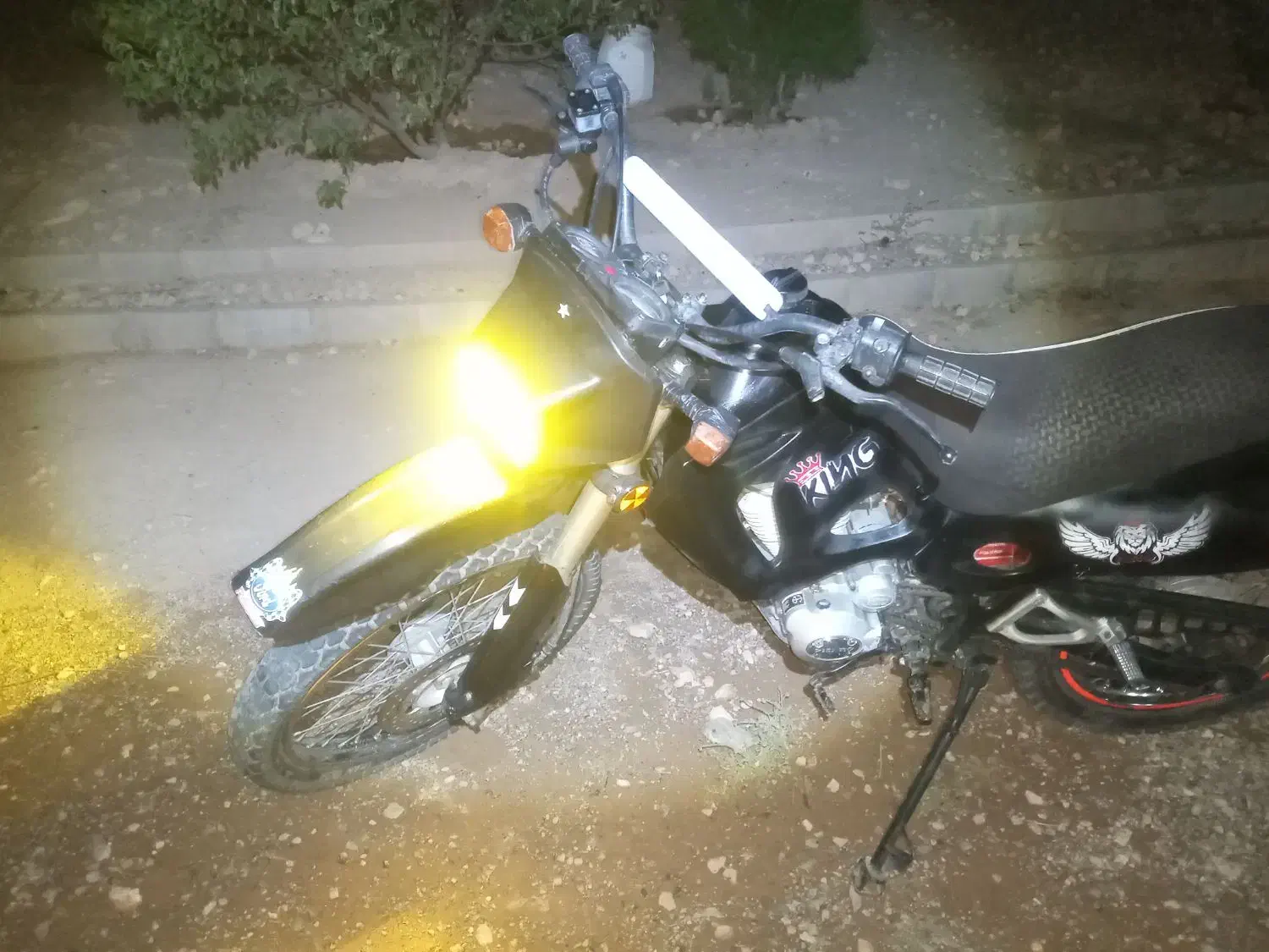 موتور تریل پیشرو 200cc مشکی|موتورسیکلت|صحنه, |دیوار