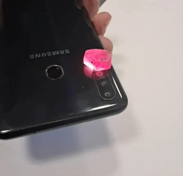 یاقوت کروندوم آفریقایی راف|جواهرات|فردیس, داوری|دیوار