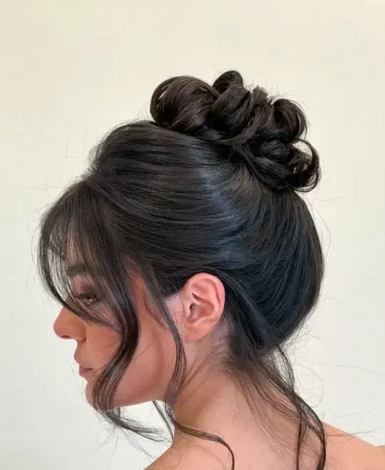 شنیون مو|خدمات آرایشگری و زیبایی|محمدیه-قزوین, |دیوار