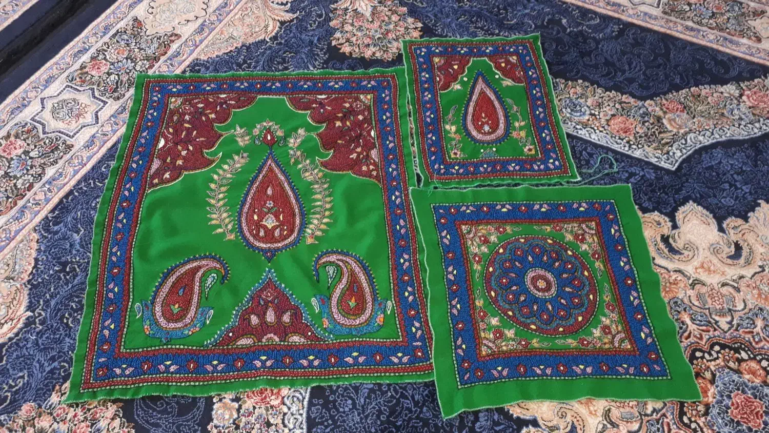 ست سجاده وجانمازپته|صنایع دستی و سایر لوازم تزئینی|کرمان, |دیوار