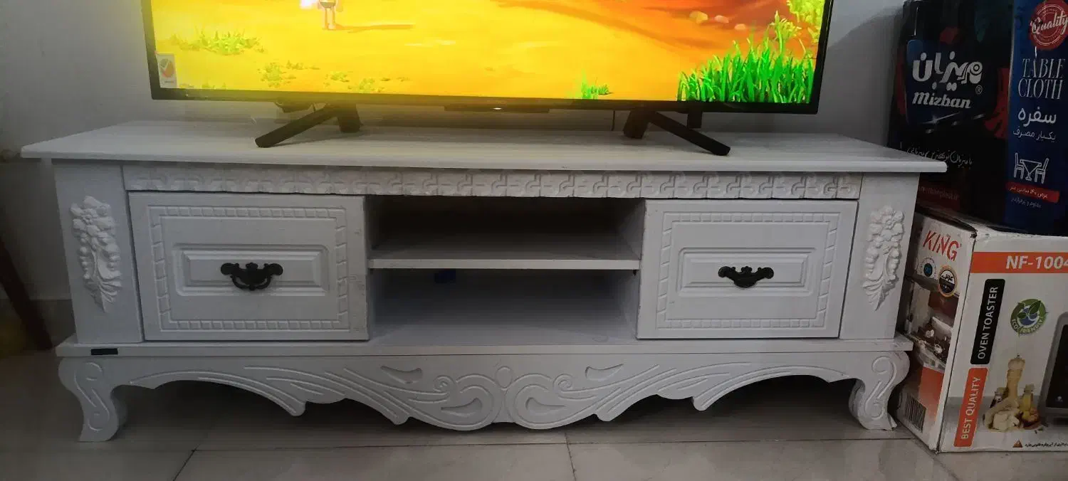 میز تلویزیون و آینه و کنسول|میز تلویزیون|جم, |دیوار
