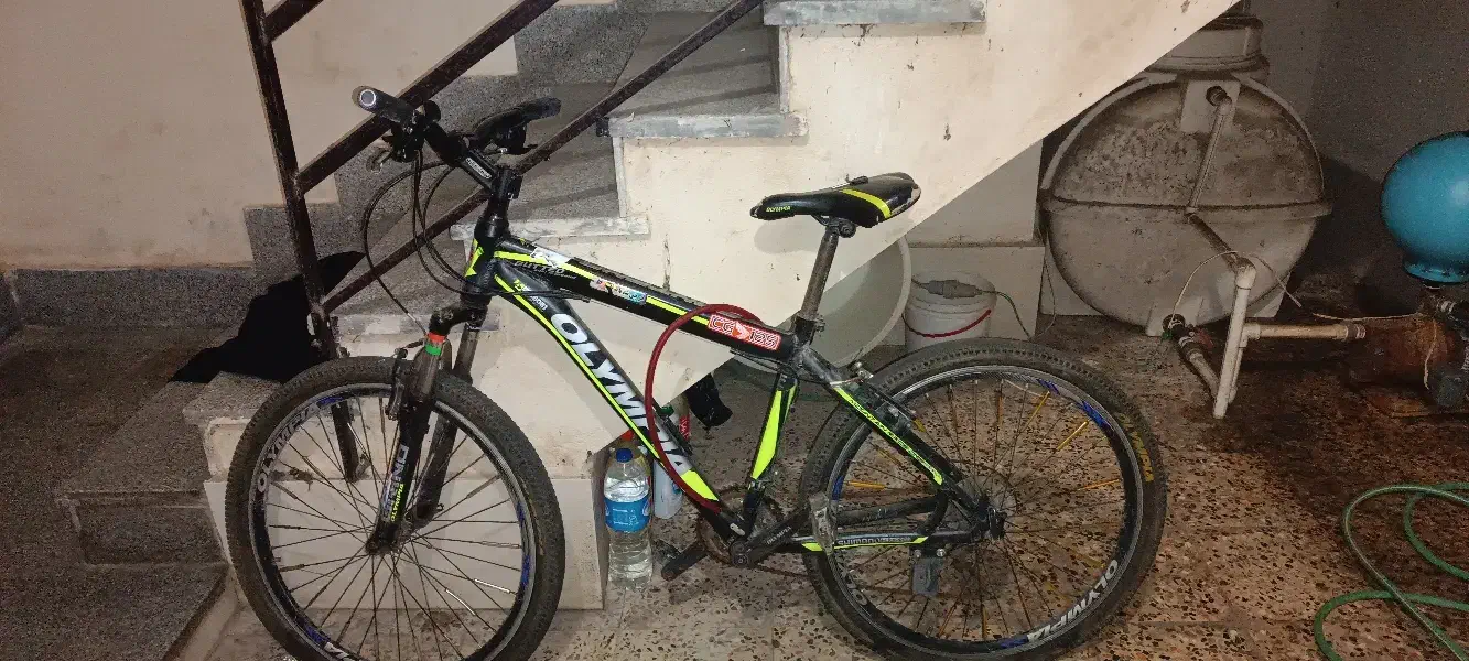 دوچرخه المپیا سایز 26بزرگ درحد|دوچرخه، اسکیت، اسکوتر|رشت, باهنر|دیوار