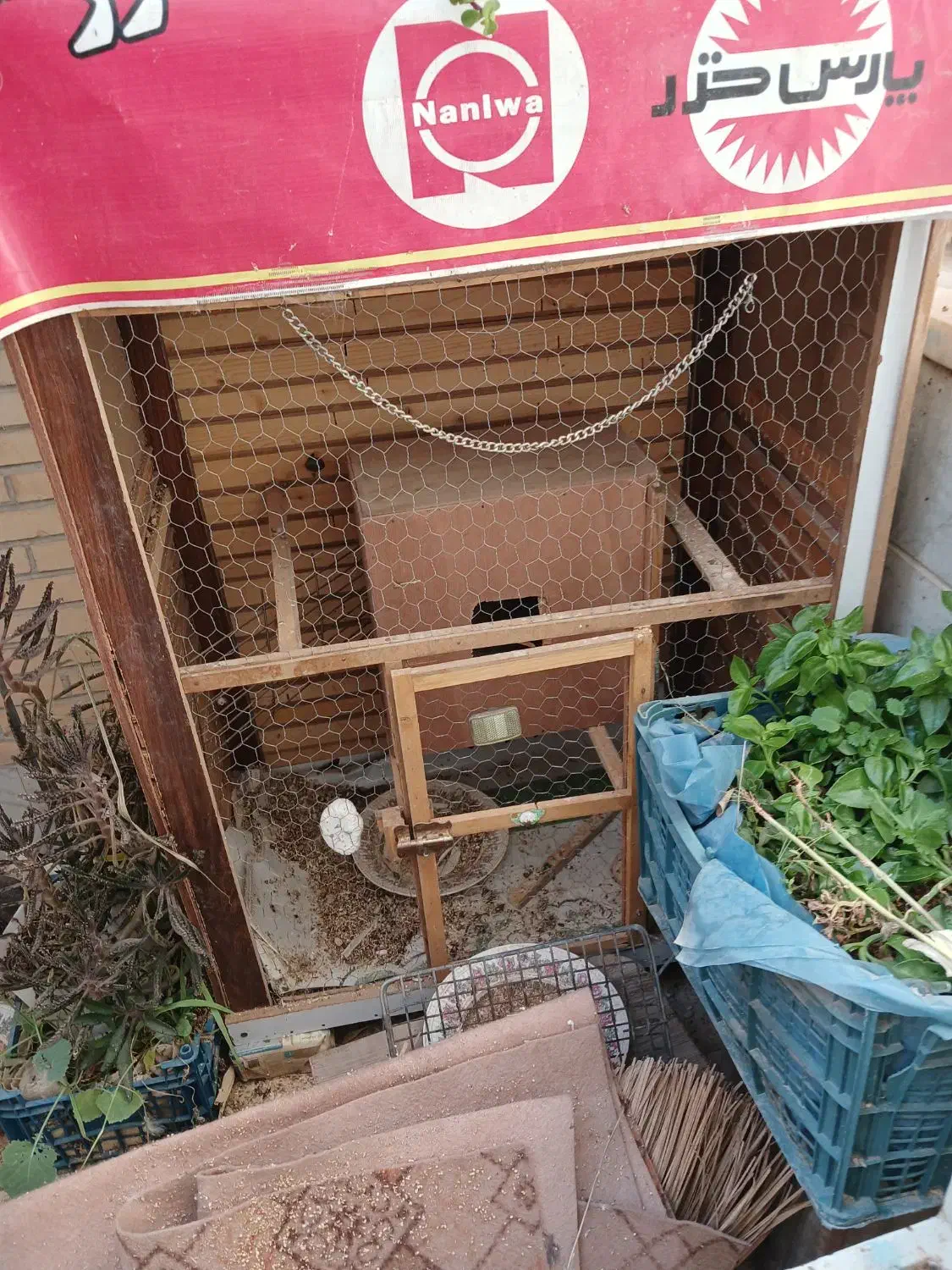 قفس پرنده|لوازم جانبی حیوانات|اشکذر, |دیوار