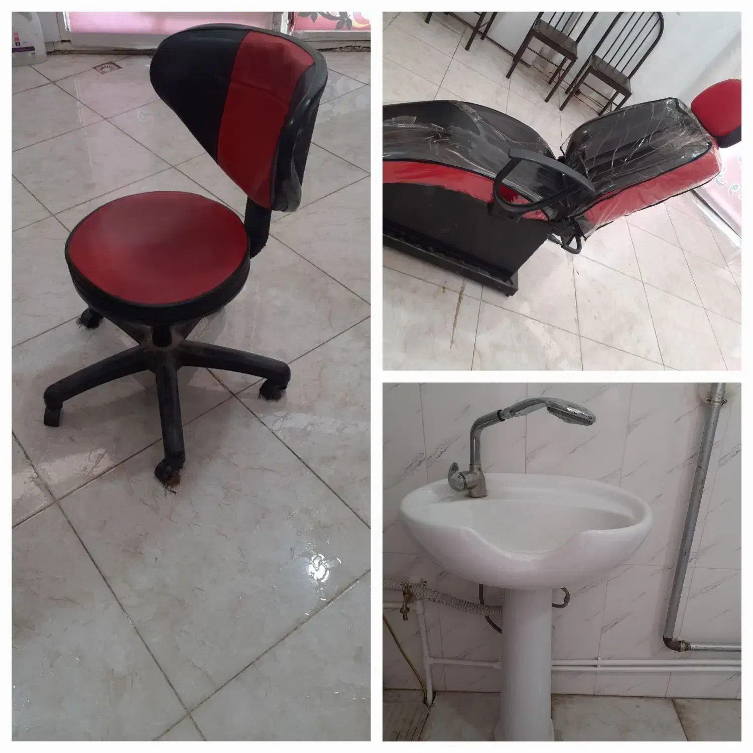 لوازم آرایشگاه زنانه|آرایشگاه و سالنهای زیبایی|اهر, |دیوار