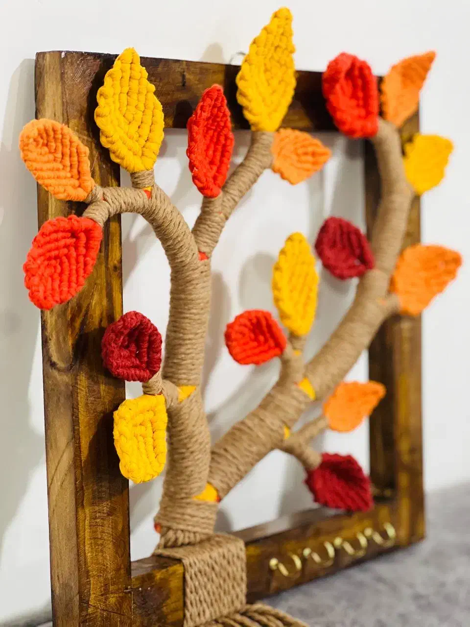 جاکلیدی شاخ و برگ خاص|صنایع دستی و سایر لوازم تزئینی|الوند, |دیوار