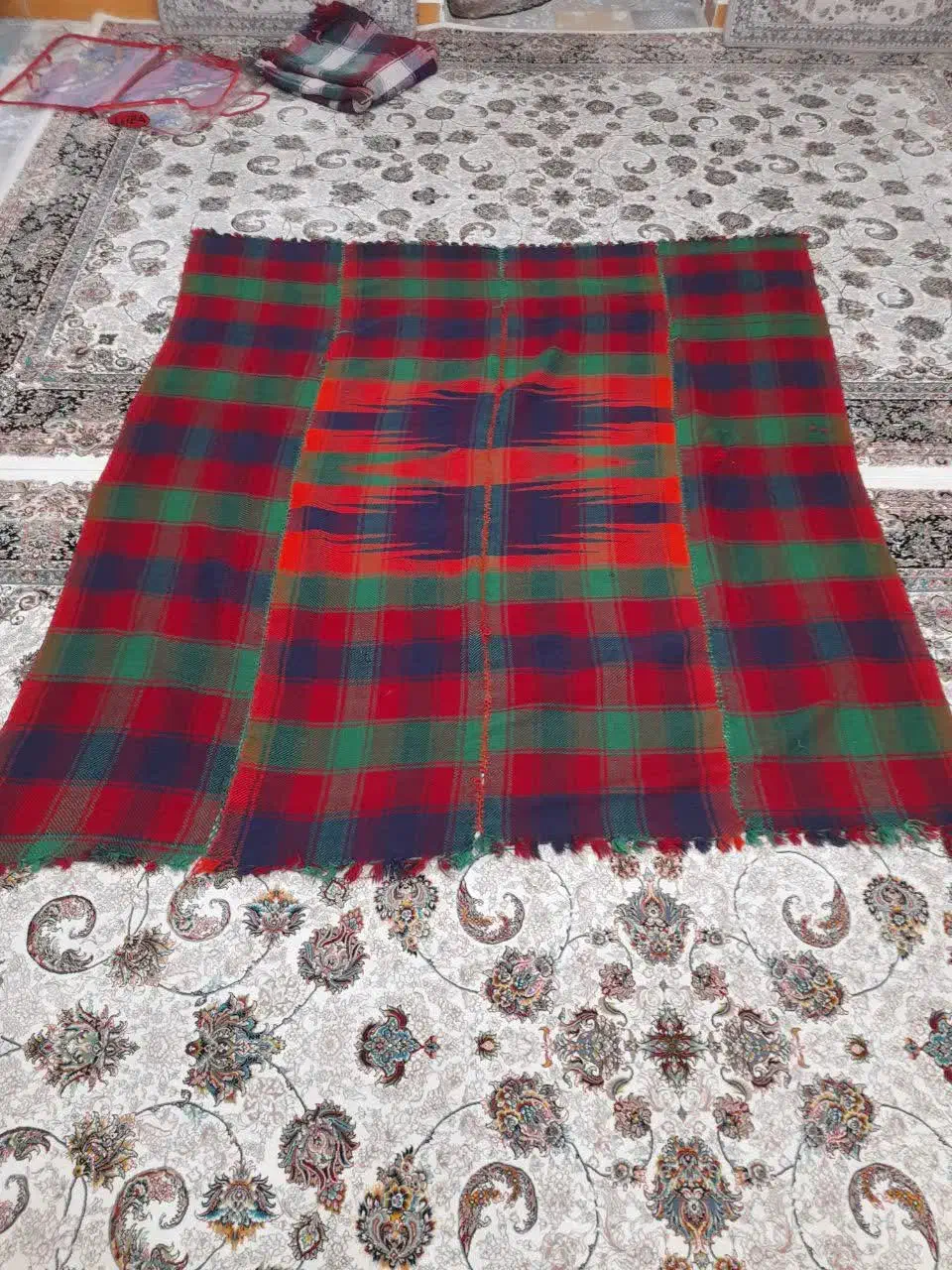 موج یا جاجیم|گلیم، جاجیم، گبه|کرمانشاه, |دیوار