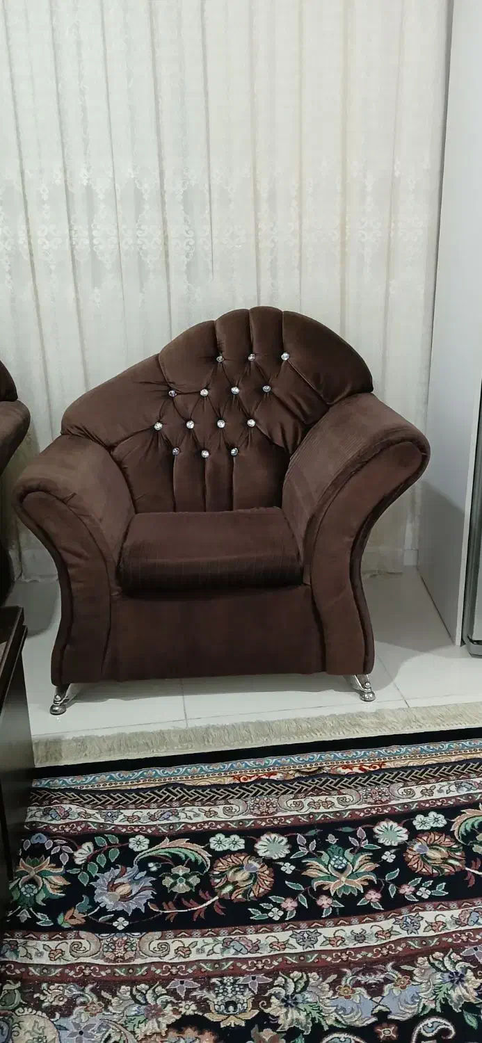 مبل هفت نفره تمیز|مبلمان خانگی و میز عسلی|کردکوی, |دیوار