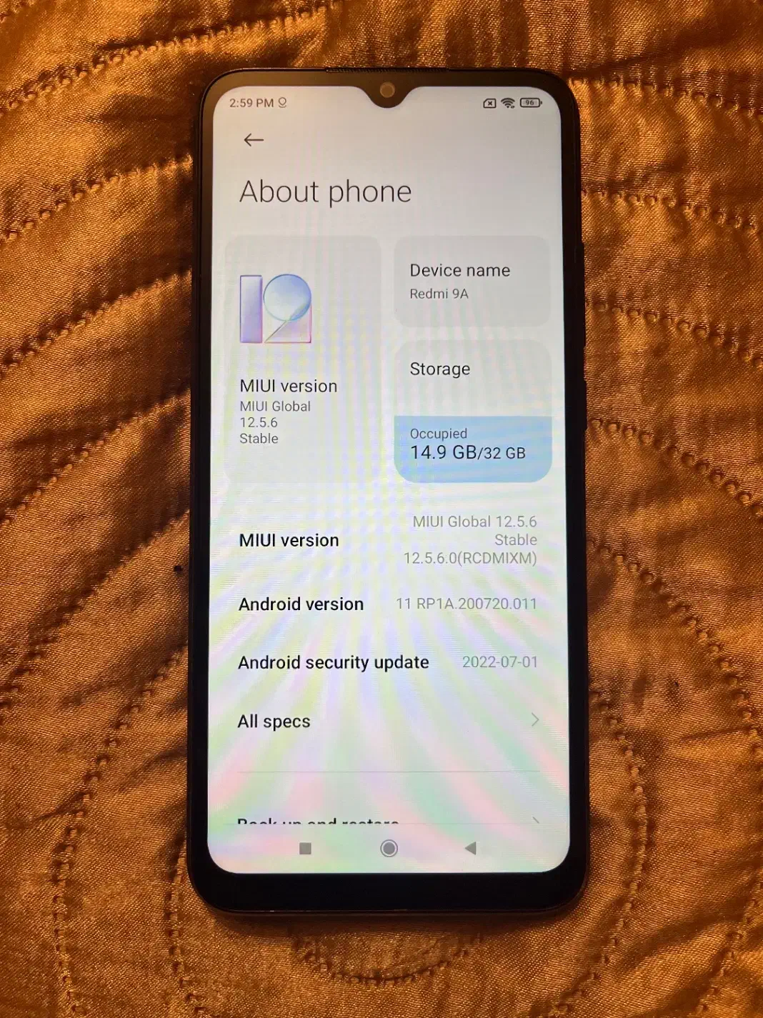 گوشش شیائومی ردمی 9A|موبایل|تهران, زرگنده|دیوار