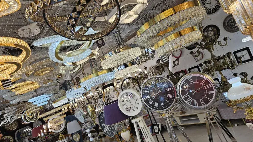 لوستر شیک ونوس|لوستر و چراغ آویز|مشهد, شاهد (شهرک غرب)|دیوار