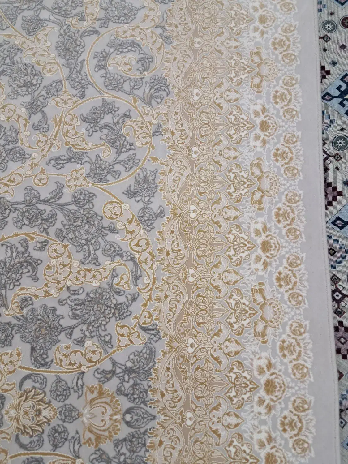 ۲تخته فرش۹متری طلاکوب۱۲۰۰شانه درحدجهیزیه|فرش|تهران, فردوس|دیوار