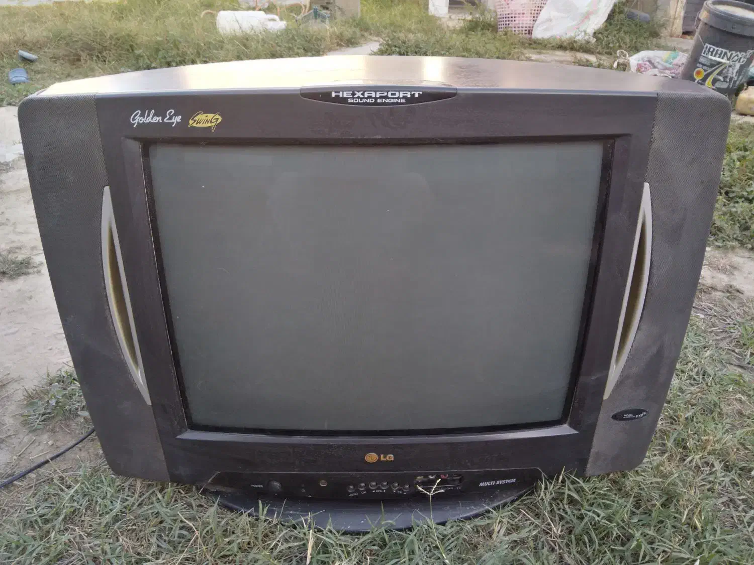 تلویزیون قدیمی الجی 21|تلویزیون و پروژکتور|گنبد کاووس, |دیوار