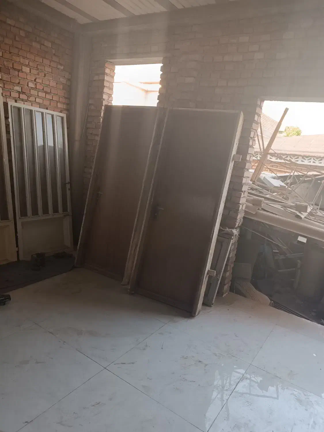 نرده رودیواری در. پنجره آهن نی نرده  پنجره|مصالح و تجهیزات ساختمان|گنبد کاووس, |دیوار