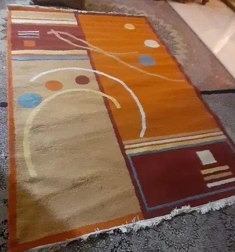 گلیم فرش|گلیم، جاجیم، گبه|کرمان, |دیوار