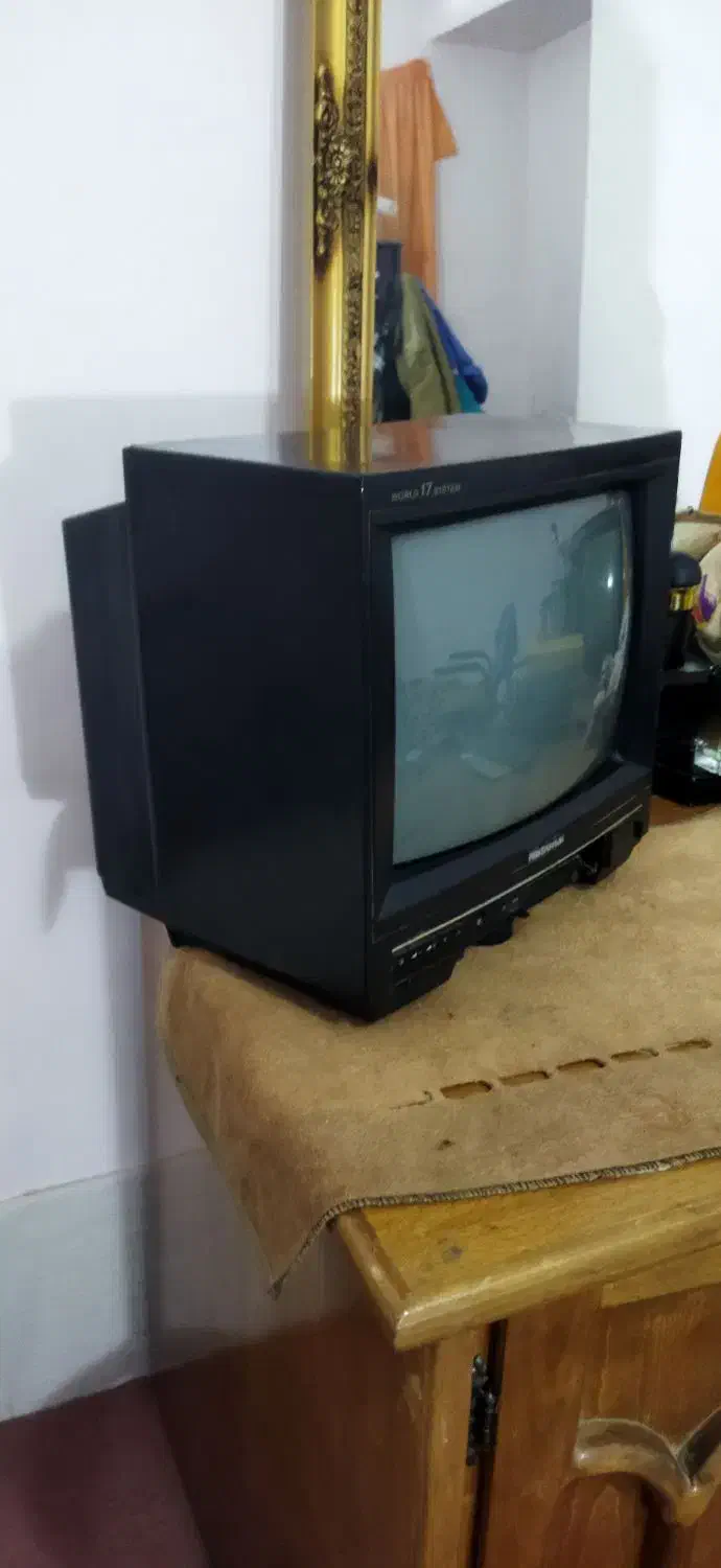 تلویزیون ناسیونال رنگی|تلویزیون و پروژکتور|آباده, |دیوار