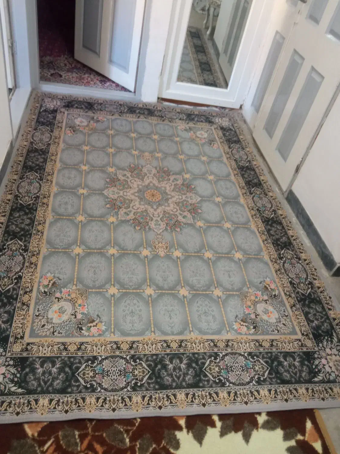 فرش نمد|گلیم، جاجیم، گبه|سقز, |دیوار