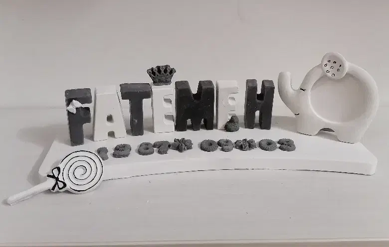 استند اسم و تاریخ تولد|اسباب و اثاث بچه|تهران, جوادیه تهرانپارس|دیوار