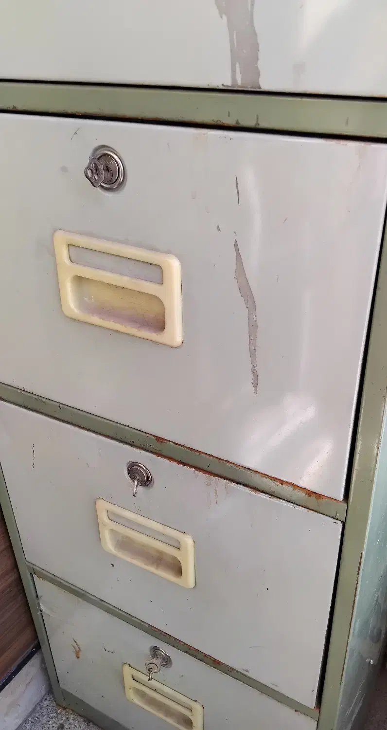 فایل فلزی چهار کشور قفل دار دوبل ریل|دفتر کار|تهران, صادقیه|دیوار