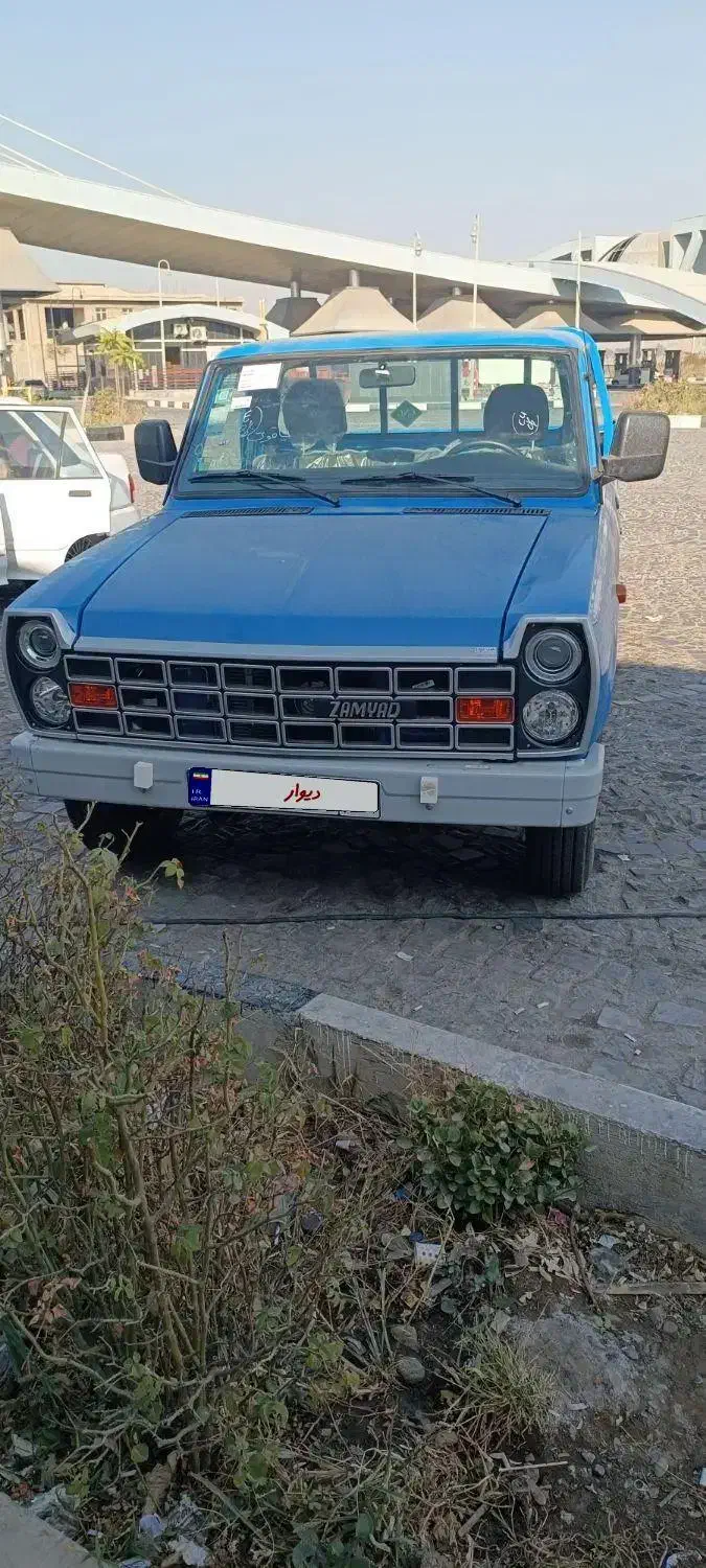 نیسان زامیاد دوگانه سوز آپشنال خشک|خودرو سواری و وانت|ثلاث باباجانی, |دیوار