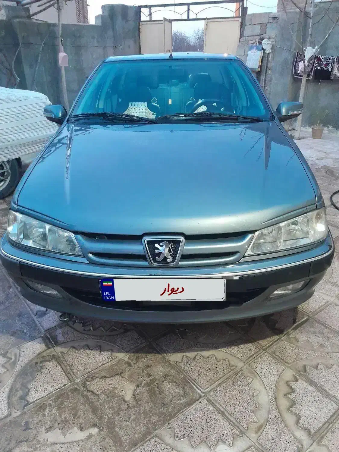 پژو پارس دوگانه‌ کارخانه‌ مدل ۹۰ رنگ خاکستری|خودرو سواری و وانت|کامیاران, |دیوار