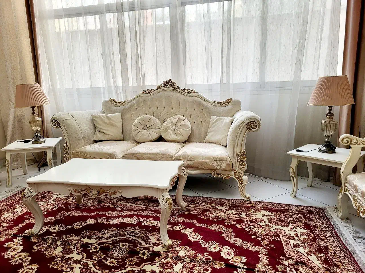 مبل ۸نفره کلاسیک استیل|مبلمان خانگی و میز عسلی|تهران, امیرآباد|دیوار