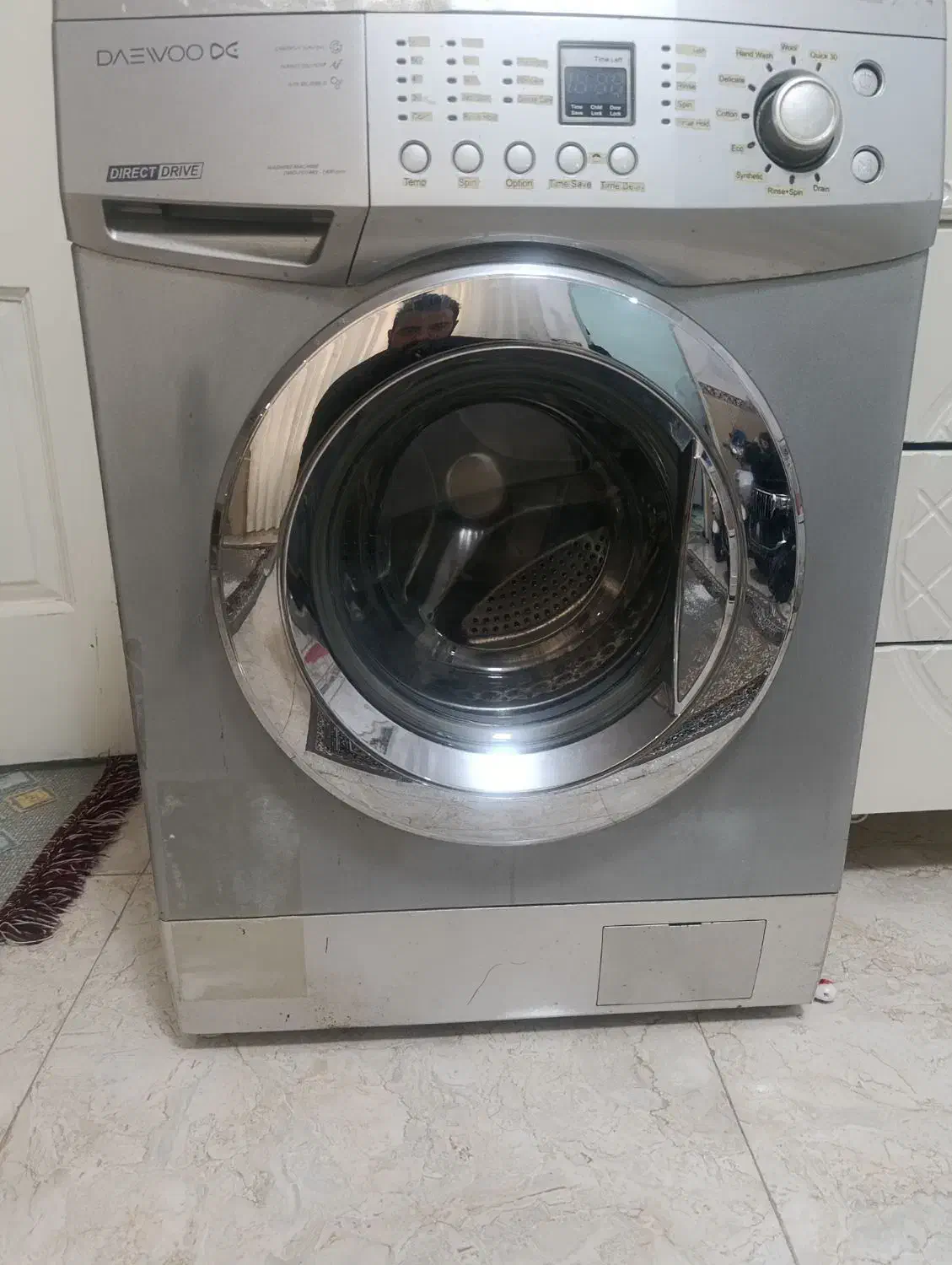 لباسشویی دوو۸کیلویی|ماشین لباسشویی و خشککن لباس|هشتگرد, شهرک راه آهن|دیوار