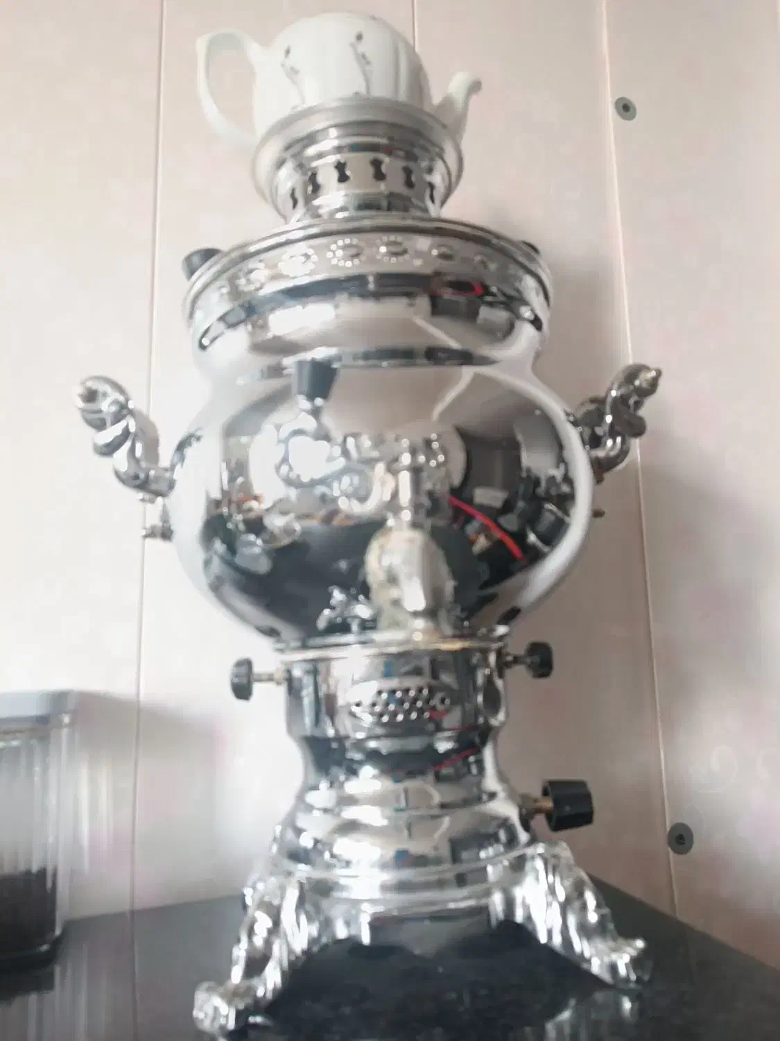 سماور گازی ۶لیتری زرنگار|سماور، چای‌ساز، قهوه‌ساز|سنندج, |دیوار