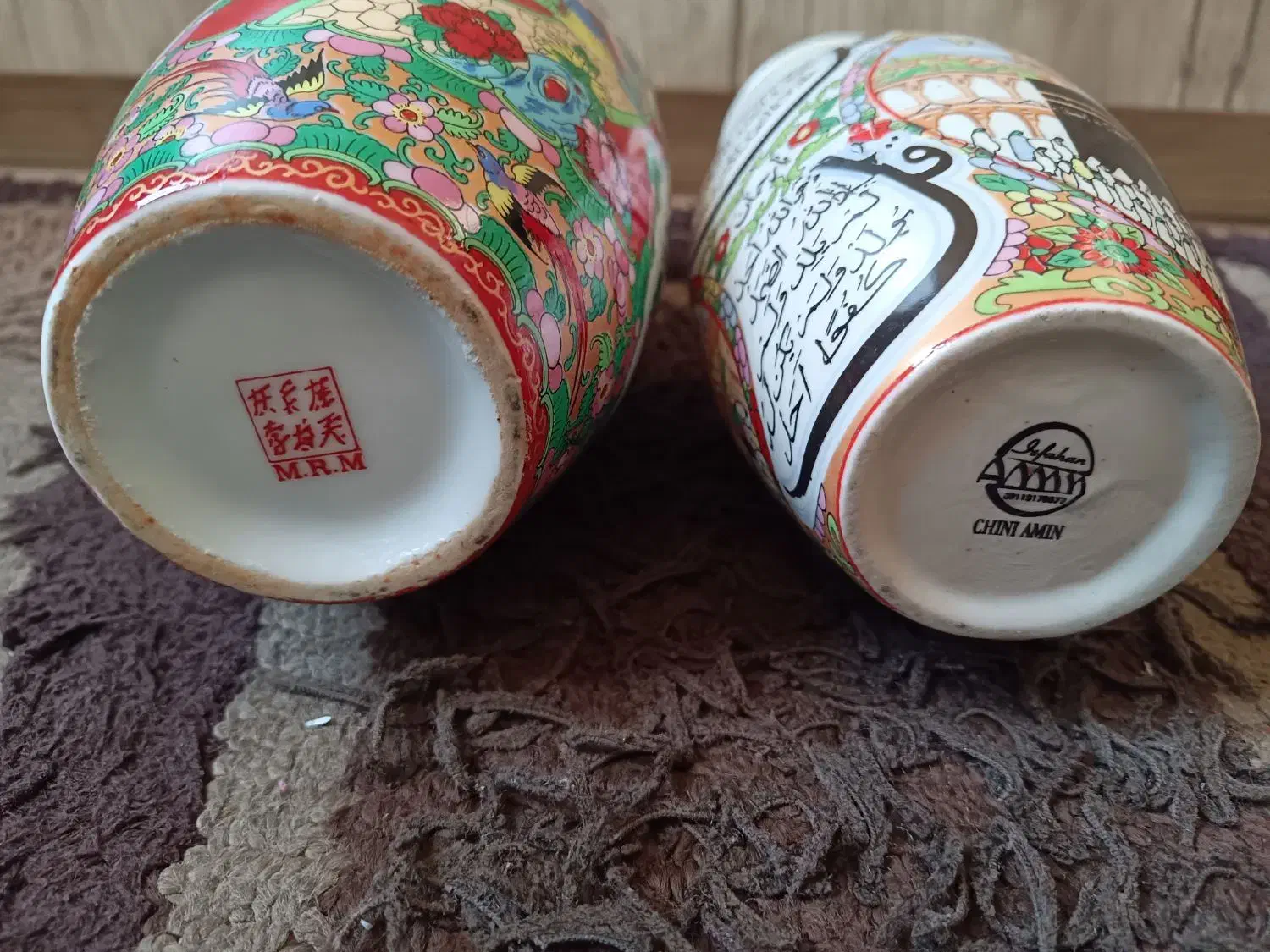 یک جفت گلدان مینیاتوری|صنایع دستی و سایر لوازم تزئینی|تهران, سلسبیل شمالی|دیوار