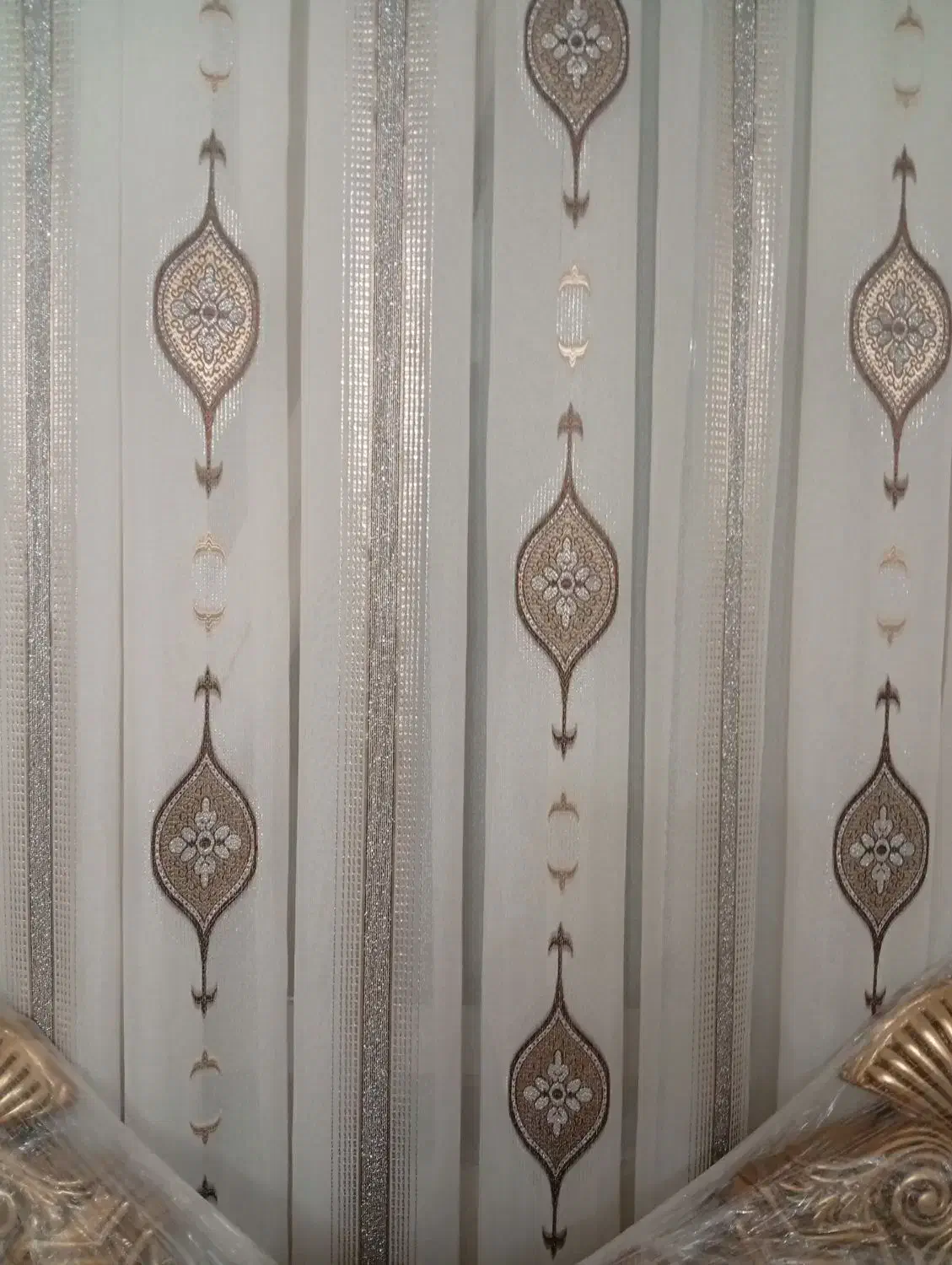 پرده کاملا نو و باکیفیت|پرده، رانر، رومیزی|عجب شیر, |دیوار