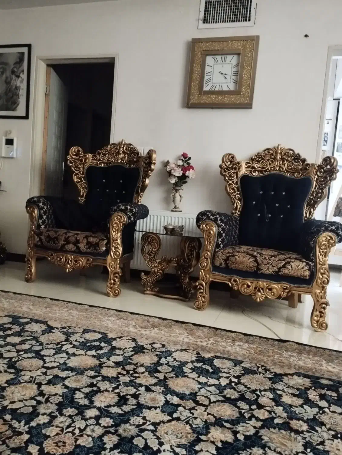 مبل سلطنتی|مبلمان خانگی و میز عسلی|چهاردانگه (تهران), |دیوار
