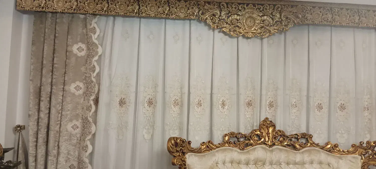 کتیبه پرده|پرده، رانر، رومیزی|فردیس, شهرک راه آهن|دیوار