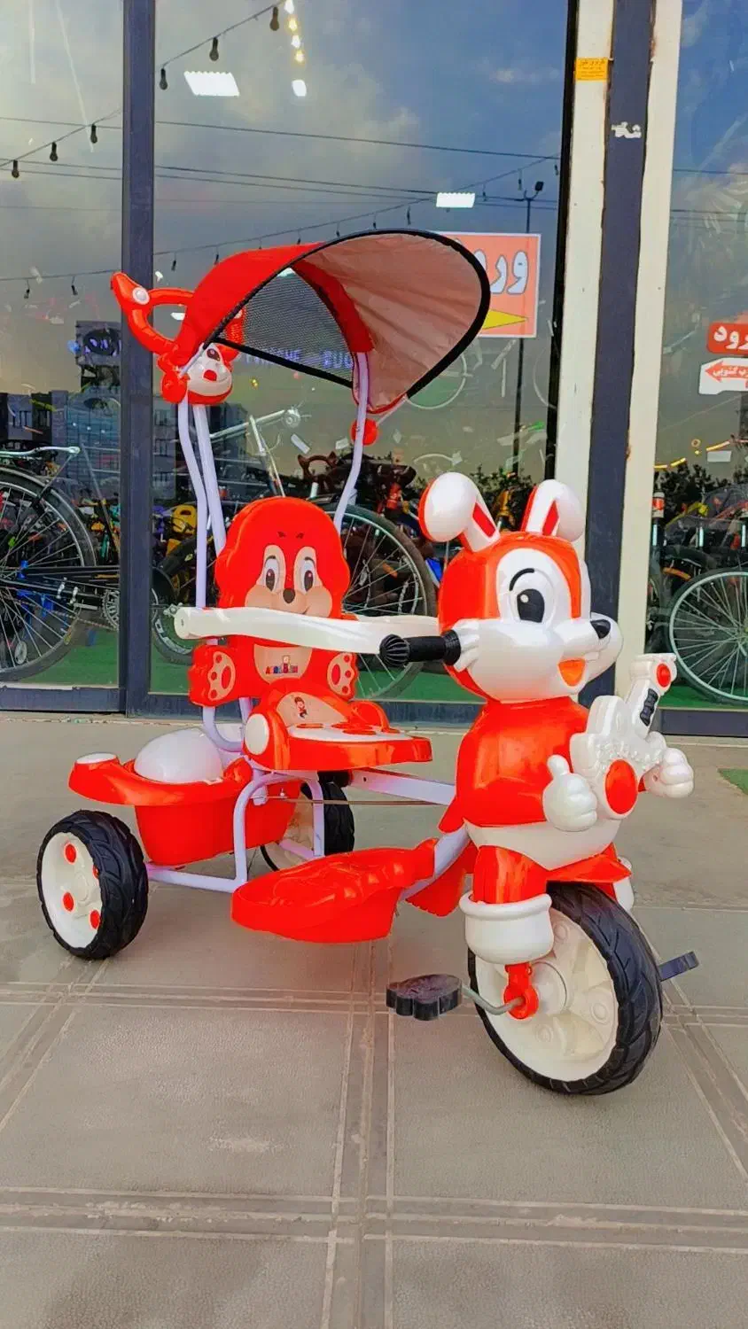 سه چرخه فلزی مدلRABITرنگ بندی موجود|اسباببازی بچه|مشهد, توس (بلوار توس)|دیوار