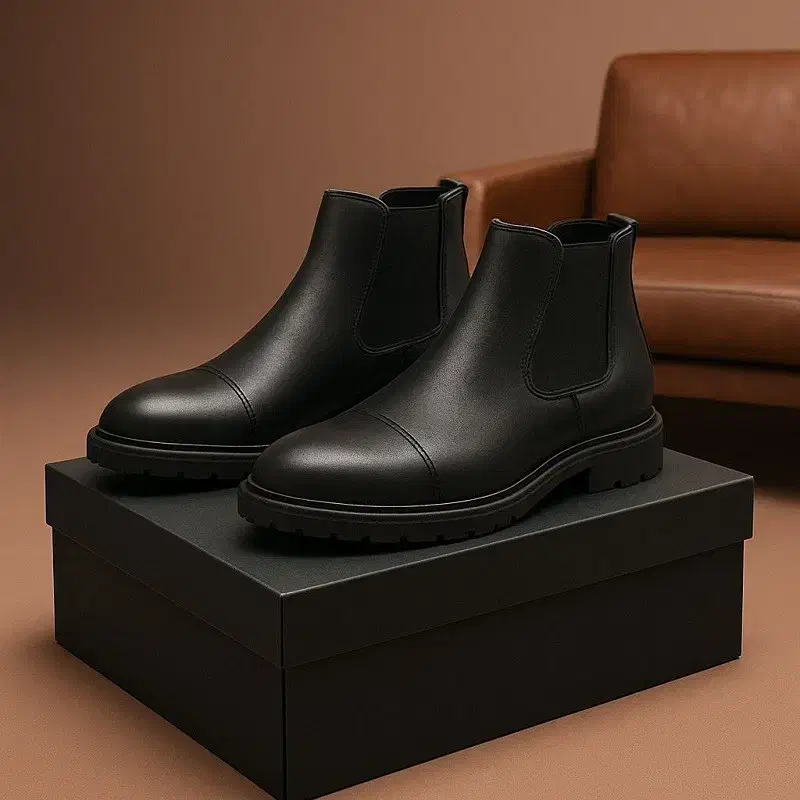 کفش نیم بوت مردانه بغل کش / پرداخت درب منزل|کیف، کفش، کمربند|اصفهان, باغ نگاره|دیوار