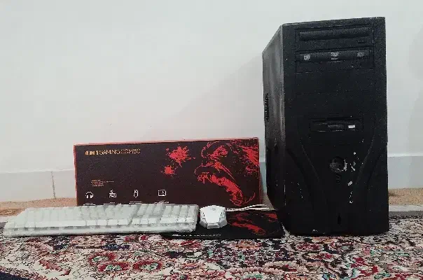 پوسته کیس کامپیوتر کیبورد و موس|رایانه رومیزی|خرمآباد, |دیوار