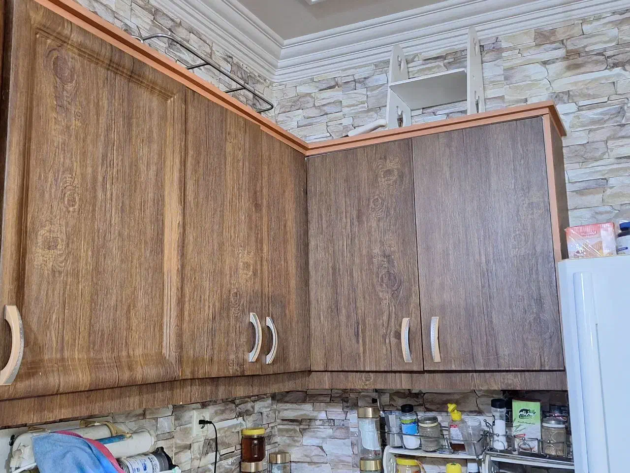 فروش یک دست کابینت|آب‌چکان و نظم‌دهنده ظروف|بندر ماهشهر, |دیوار