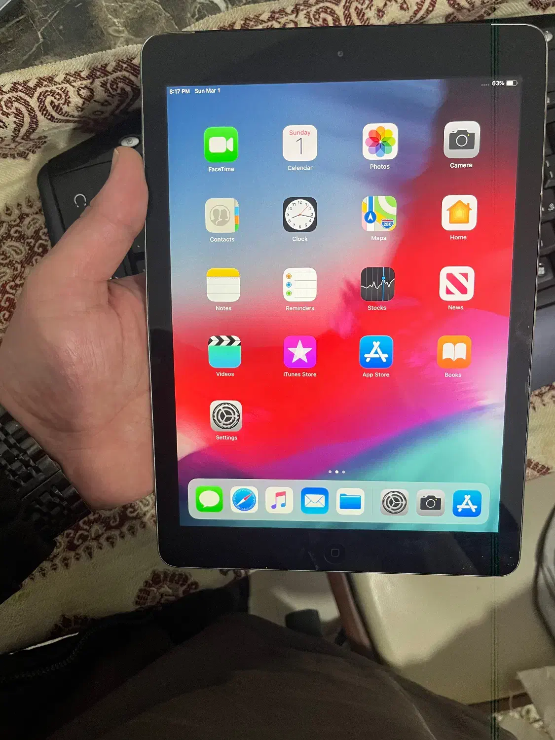 ipad air سیم کارت خور|تبلت|تهران, صادقیه|دیوار