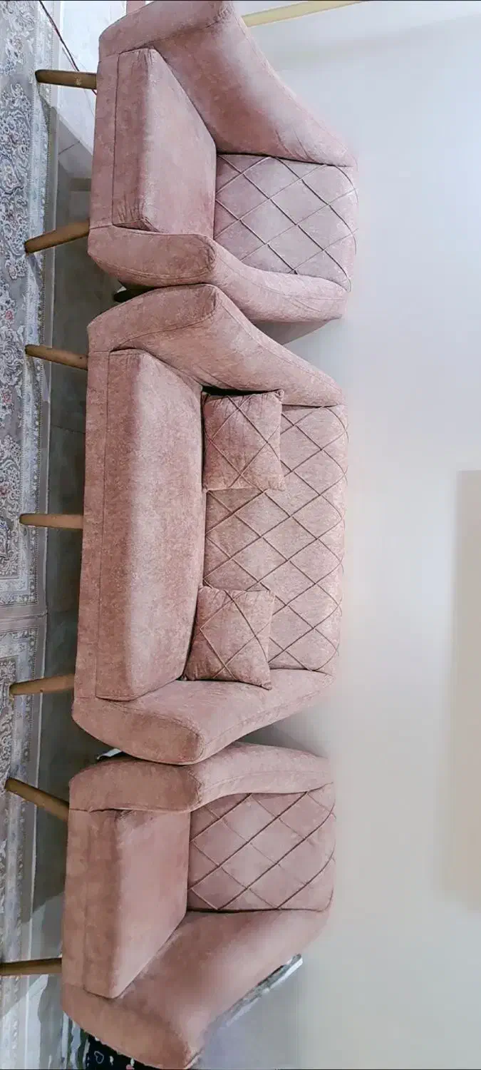 نیم ست ۴نفره|مبلمان خانگی و میز عسلی|اندیشه, اندیشه فاز ۱|دیوار