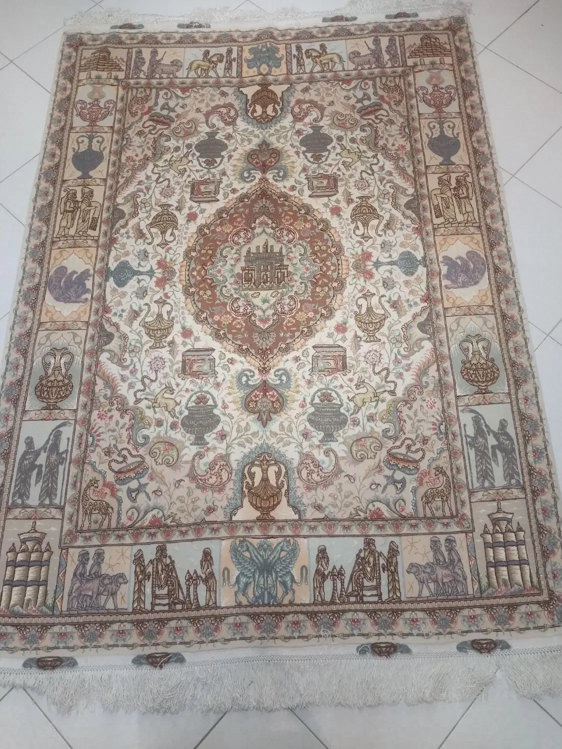 فرش دستبافت تبریز|فرش|سرعین, |دیوار