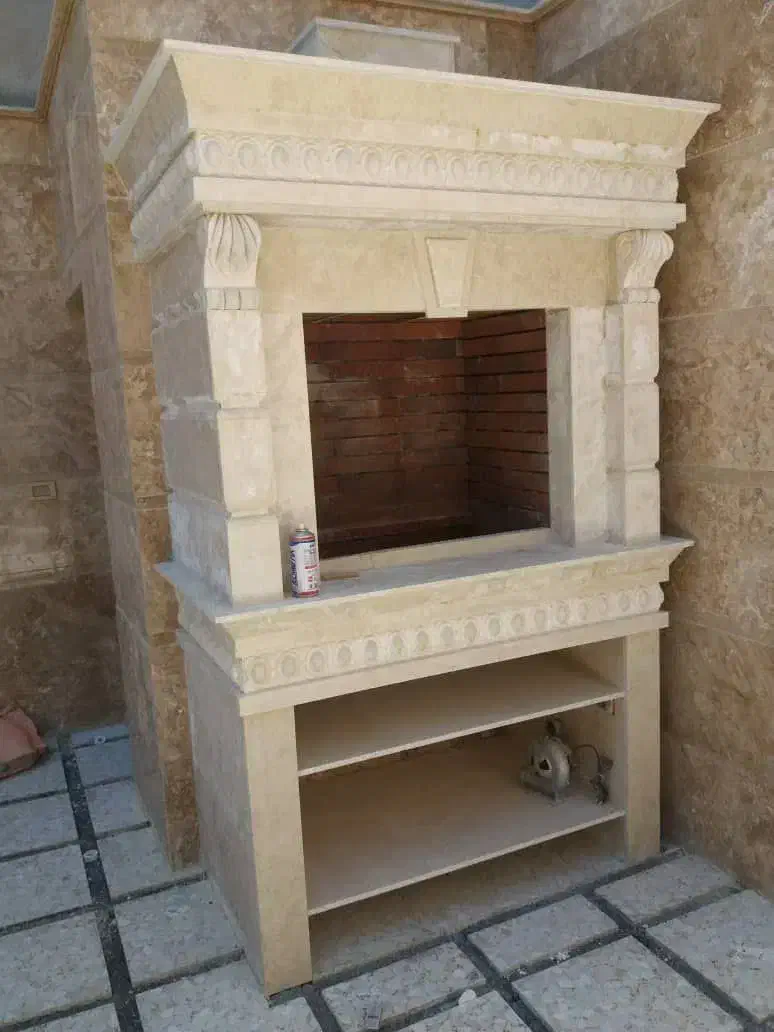 فروش ویژه نرده سنگی کباب پز آبنما cnc|خدمات پیشه و مهارت|قنوات, |دیوار