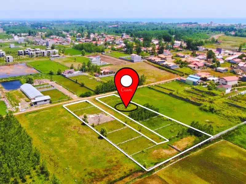 قطعه شهرکی باارائه سند تک برگ آماده ساخت ویلا|فروش زمین و ملک کلنگی|چاف و چمخاله, |دیوار