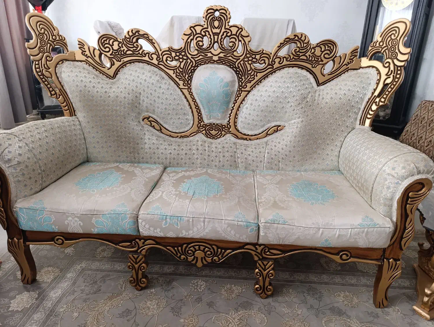 مبل سلطنتی|مبلمان خانگی و میز عسلی|مریوان, |دیوار