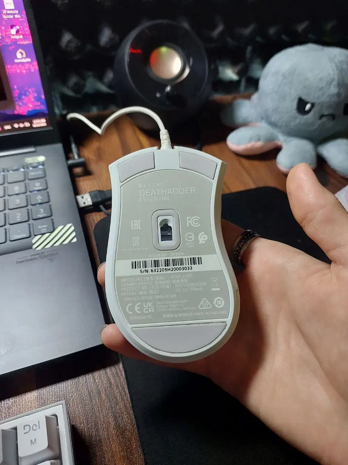 موس گیمینگ ریزر razer death adder essential|قطعات و لوازم جانبی رایانه|قائم‌شهر, |دیوار