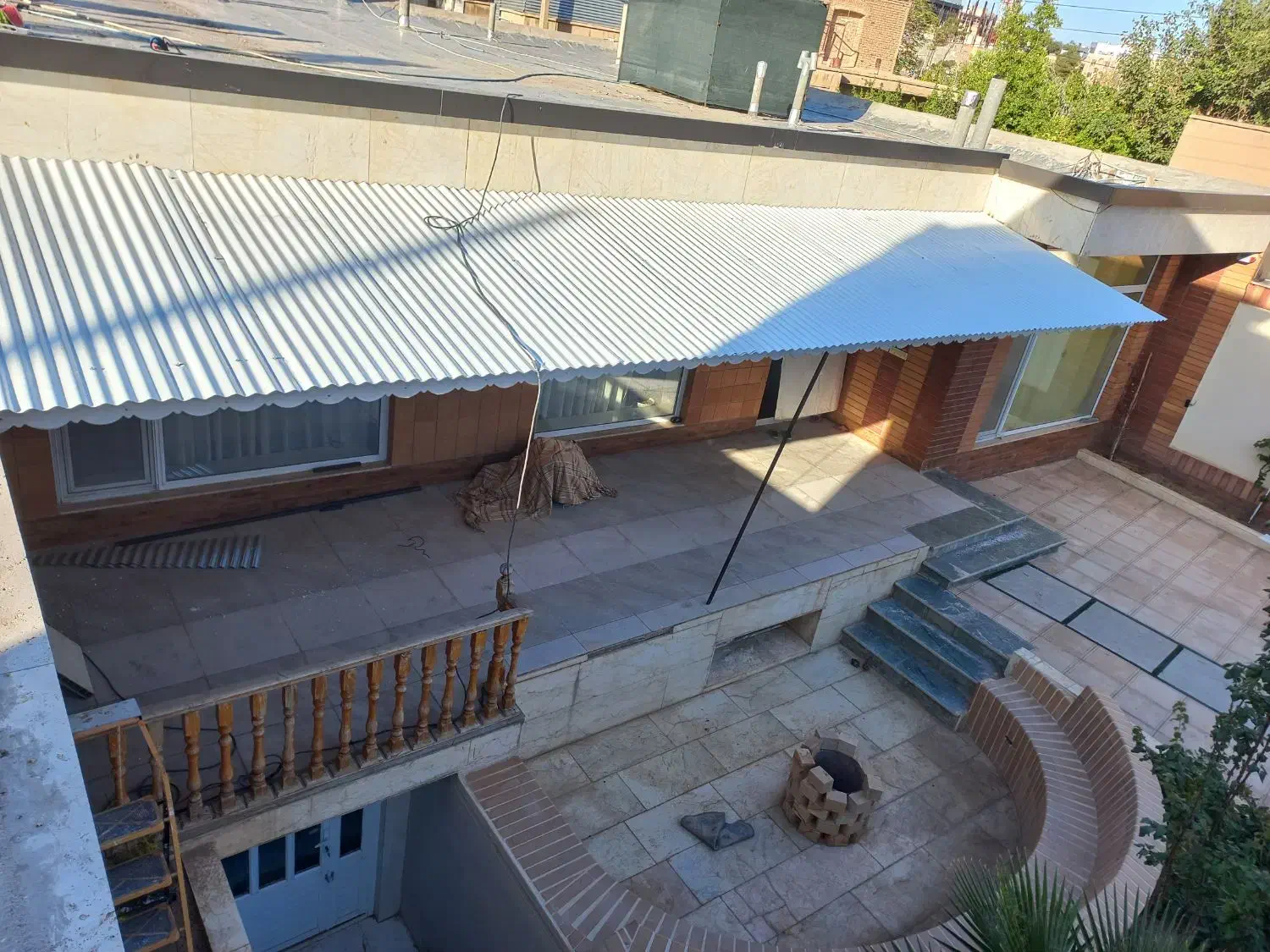 جوشکاری سقف های ایرانیت  نصب آلاچیق سایبان منزل|خدمات پیشه و مهارت|بیرجند, |دیوار