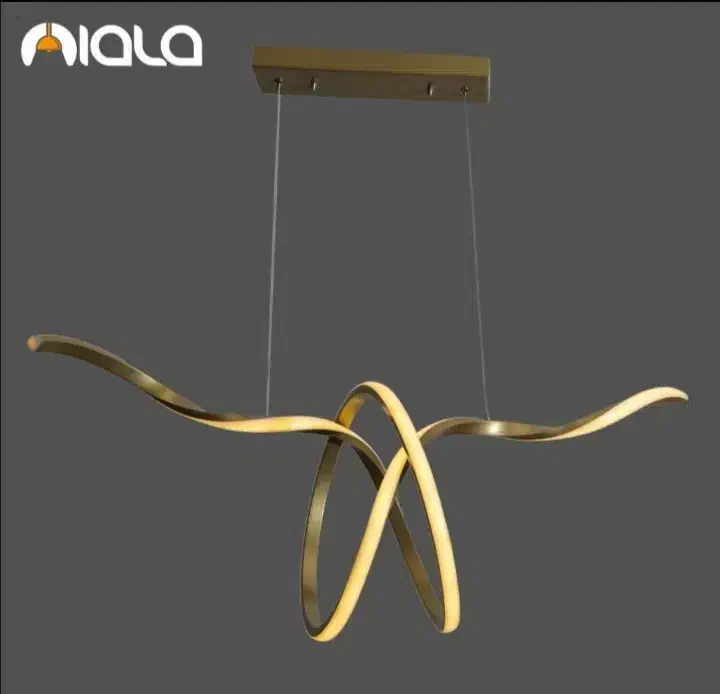 لوستر مدرن با ریموت کنترل|لوستر و چراغ آویز|گلبهار, شهر جدید گلبهار|دیوار