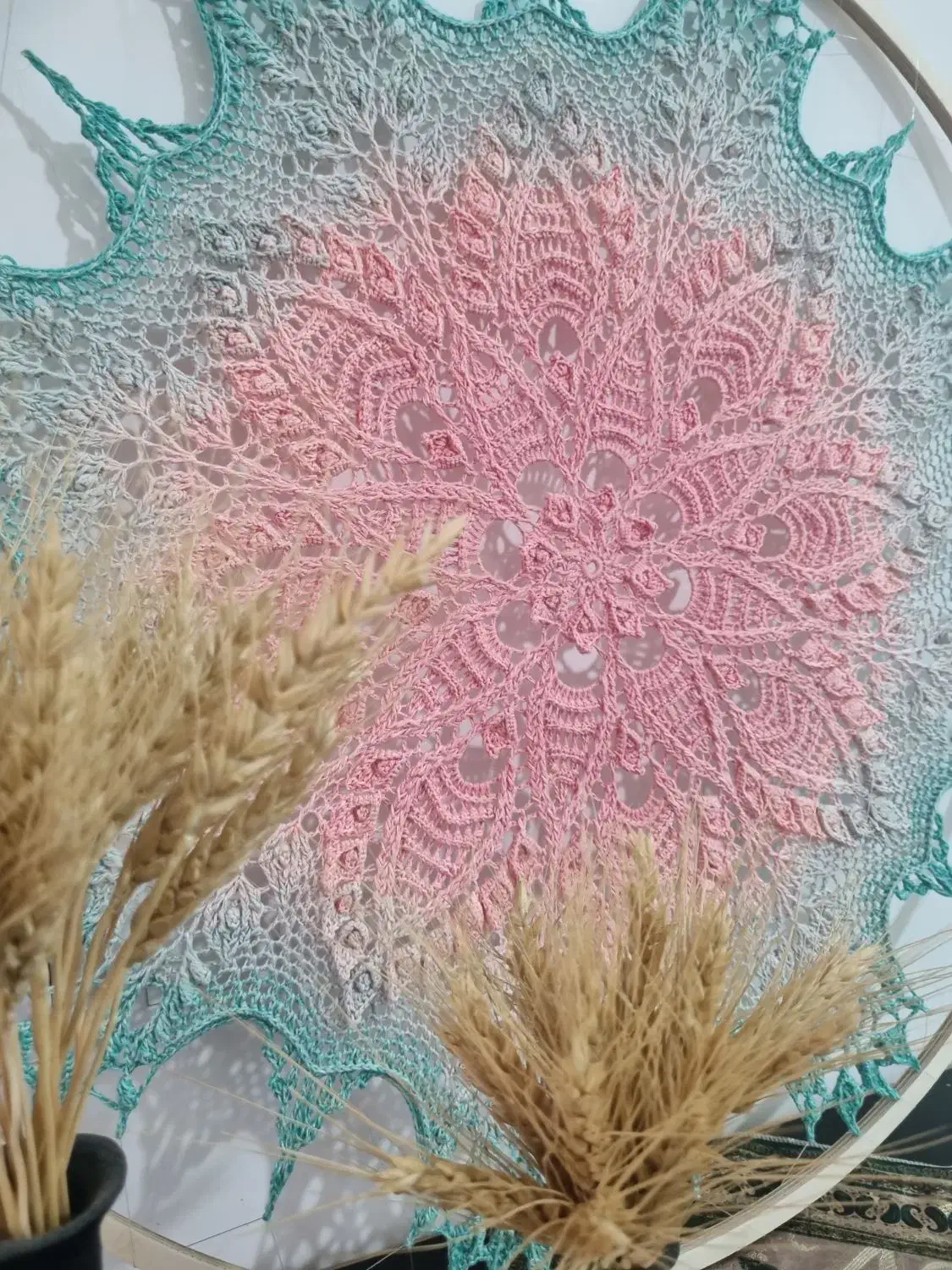 دیوارکوب ماندالا|صنایع دستی و سایر لوازم تزئینی|بندر ترکمن, |دیوار