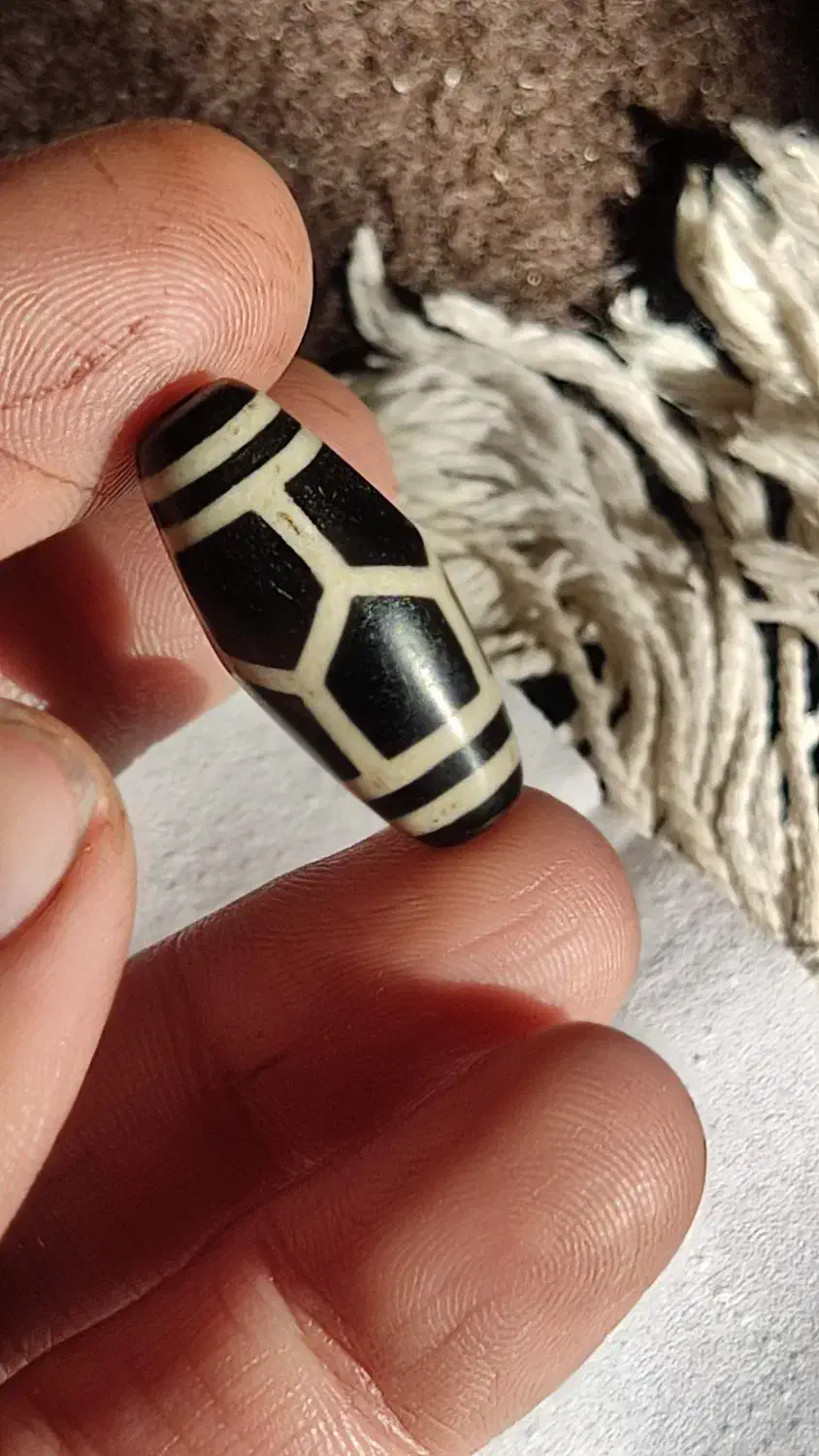 مهره کهنه بودایی اصیل بینقص سالم|کلکسیون اشیاء عتیقه|قم, علی آباد سعدگان|دیوار