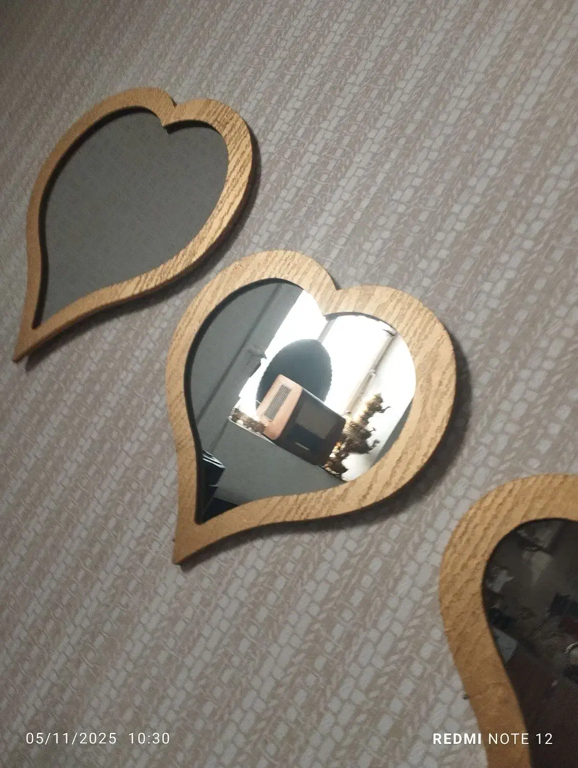 آینه 3تایی قلبی کاملا سالم|آینه|قزوین, |دیوار