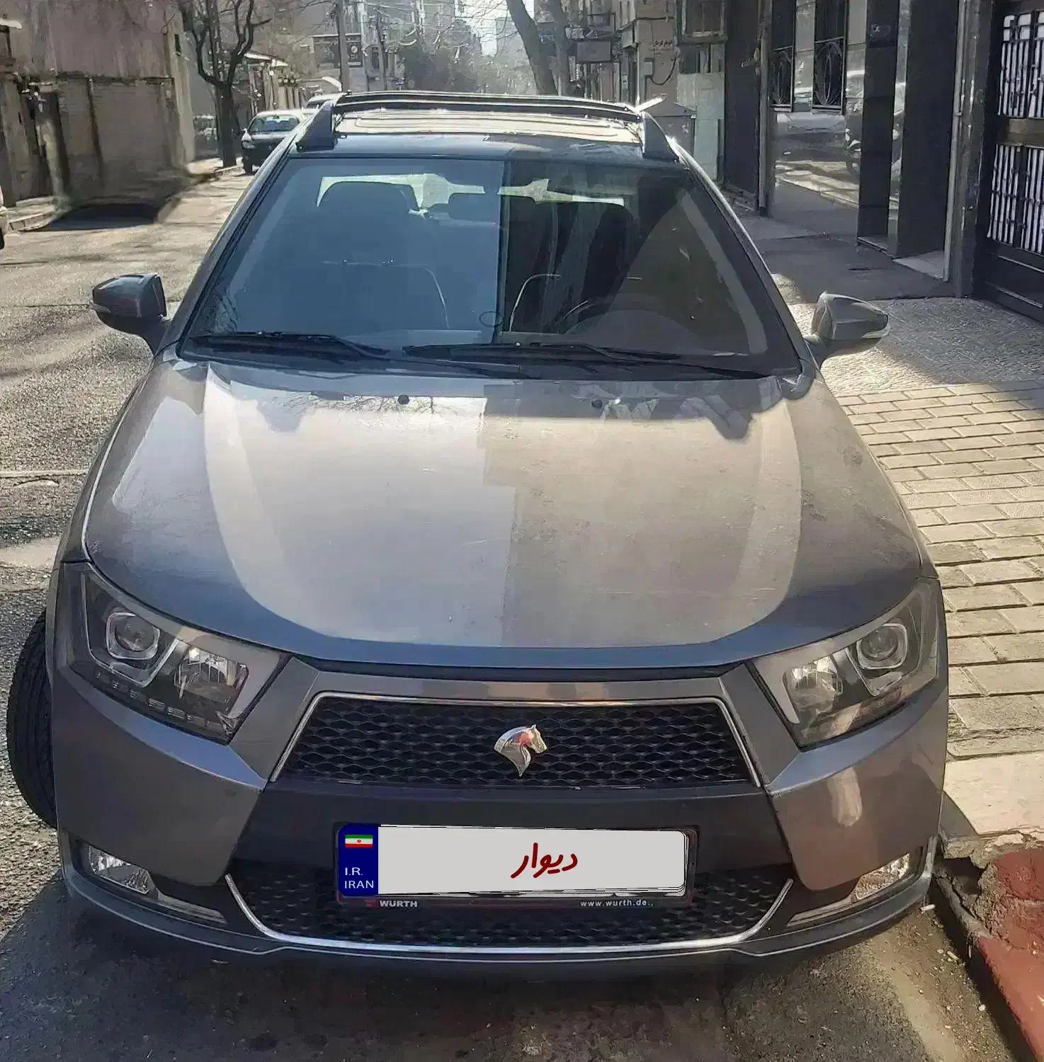 دنا پلاس دنده ای، خاکستری، تیپ ۲ مدل ۹۷|خودرو سواری و وانت|تهران, کرمان|دیوار