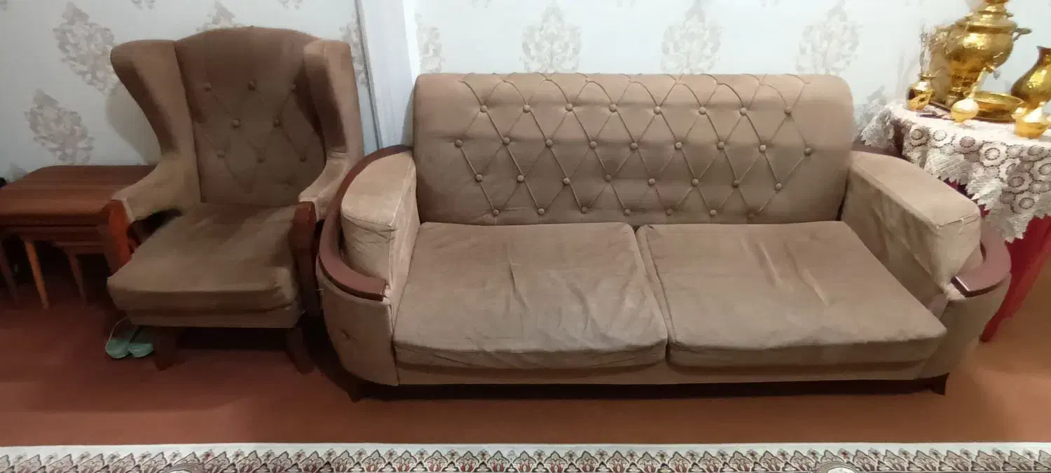 مبل ۷ نفره|مبلمان خانگی و میز عسلی|سمنان, |دیوار