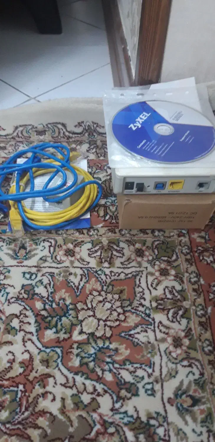 مودم zy xel|مودم و تجهیزات شبکه|تهران, تاکسیرانی|دیوار